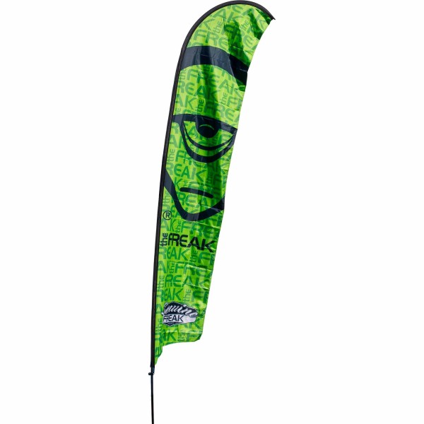 Beachflag Fahne "Freak", 4 Meter (nur Stofffahne)