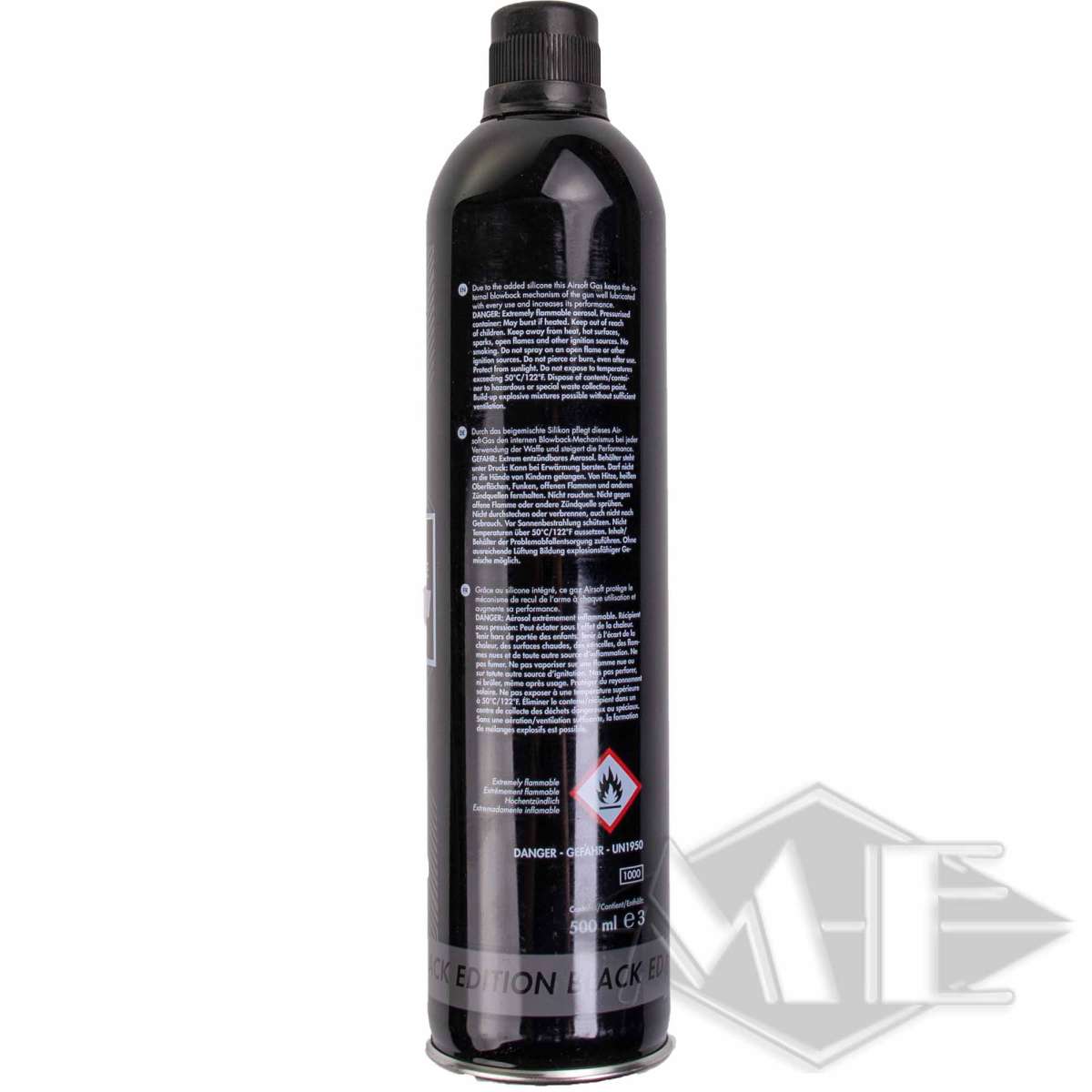 NIMROD Extreme Performance Airsoft Black Gas 500ml | Massive Entertainment