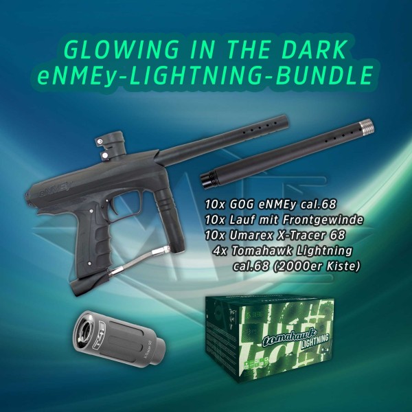 GOG "eNMEy" marker lightning-bundle (rental set, 10 markers)